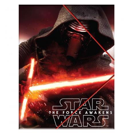 Star Wars Kylo Ren Storm Troopers Plastic A4 Elasto Folder  £1.69