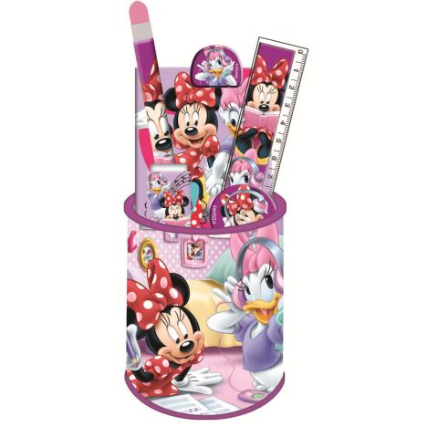 Minnie Mouse Stationery Set in Pencil Pot  £2.99