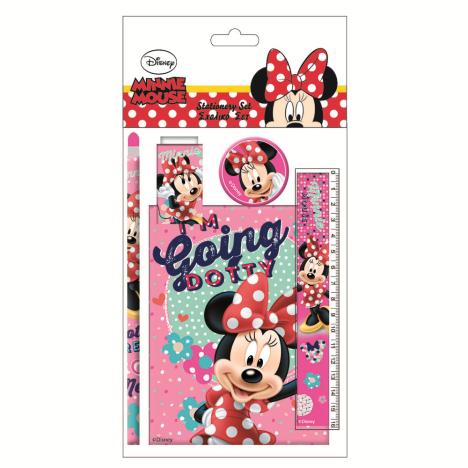 Minnie Mouse Im Going Dotty Stationery Set  £1.99