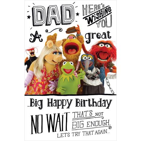 Dad The Muppets Pop Up Birthday Card  £3.79