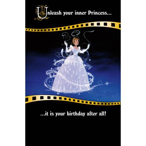 Cinderella Disney Princess Birthday Card  £1.69