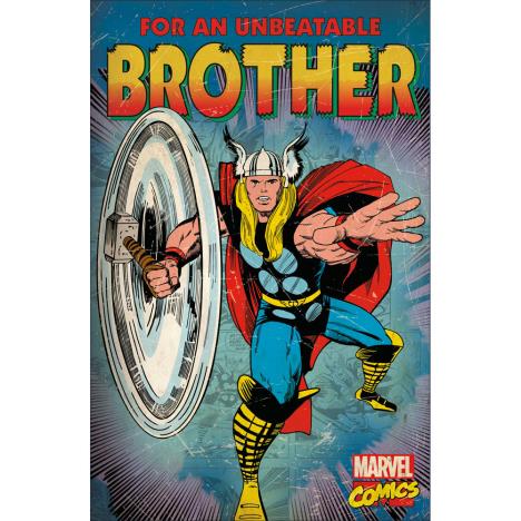 Brother Marvel Thor Birthday Card  £2.49