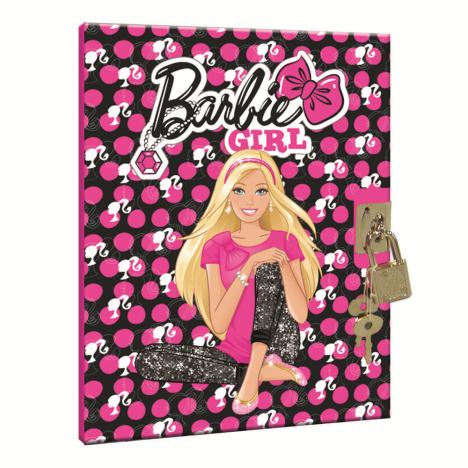 A5 Barbie Girl Lockable Diary   £2.99