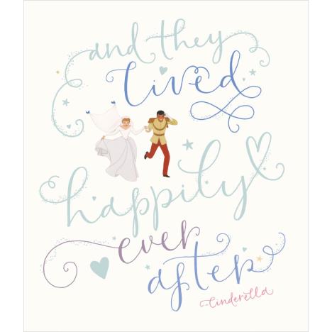 Happily Ever After Cinderella Disney Princess Card  £2.29