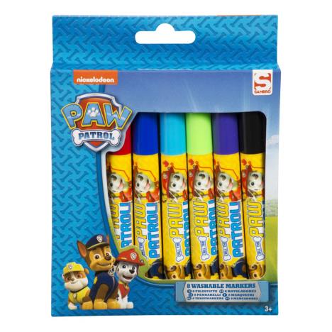 Paw Patrol Washable Colouring Pens Pack of 8  £3.99