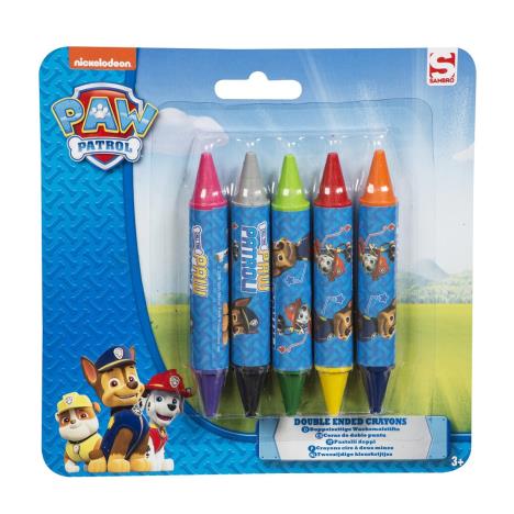 Paw Patrol Double Ended Crayons Pack of 5   £1.69