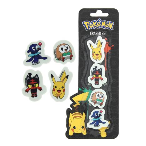 Pokemon Eraser Set (5055918629824) - Character Brands