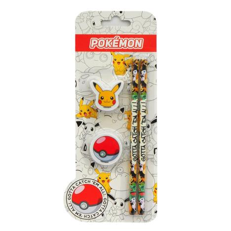 Pokemon Pikachu 4pc Stationery Set  £2.99