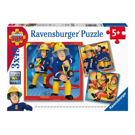 Fireman Sam 3 x 49pc Jigsaw Puzzles   £6.99