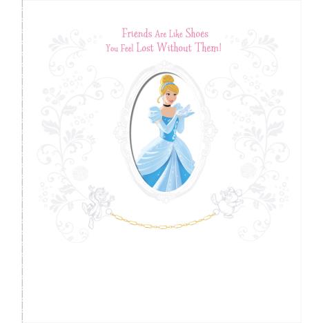 Cinderella Disney Princess Birthday Card With Magical Charm  £2.99