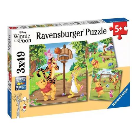 Winnie the Pooh 3 x 49pc Jigsaw Puzzles  £6.99