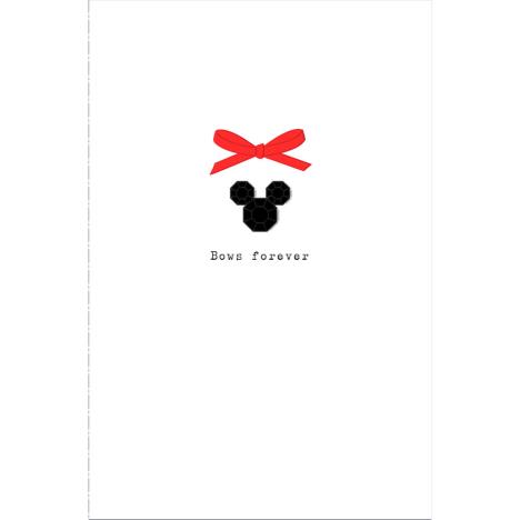 Bows Forever Disney Minnie Mouse Card  £2.49