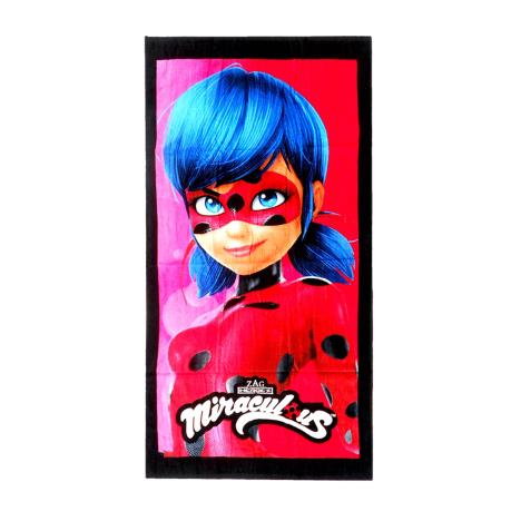 Miraculous Ladybug Profile Beach Towel  £8.99