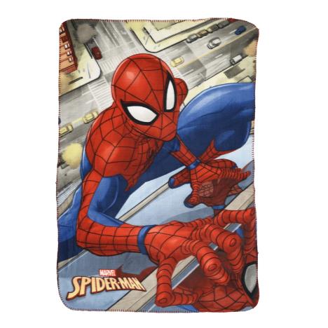 Spiderman Climbing Building Fleece Blanket (5204679131798-1 ...