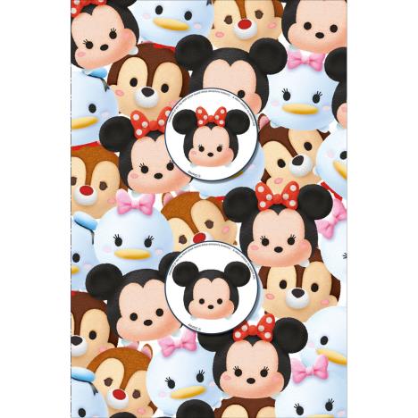 Disney Tsum Tsum Mickey & Friends Card With Two Badges  £2.49