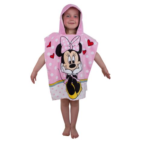 Minnie Mouse Cafe Hooded Poncho  £8.49