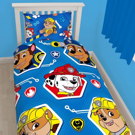 Paw Patrol Rescue Reversible Single Duvet Cover Set  £17.99