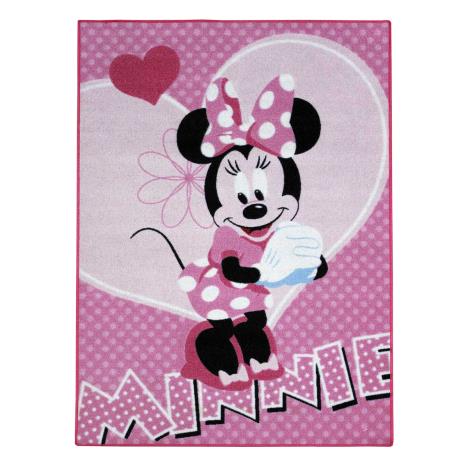 Minnie Mouse Flower Rug