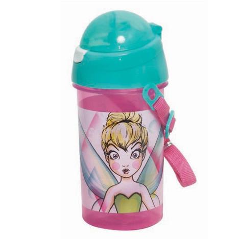 Disney Tinkerbell 500ml Flip Top Drinks Bottle with Strap  £3.49