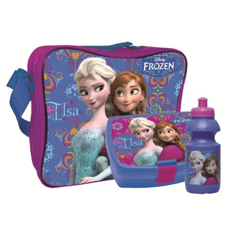 Disney Frozen Lunch Bag Sandwich Box & Bottle Set  £8.99