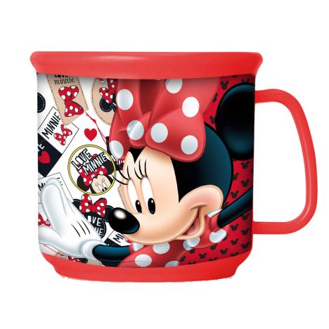 Minnie Mouse 280ml Red Plastic Microwave Mug   £1.19