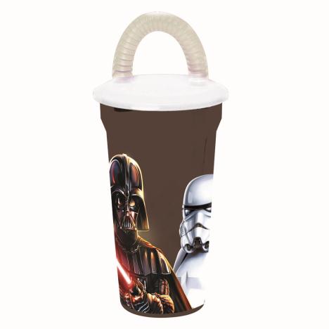Star Wars 450ml Plastic Drinks Cup With Straw   £1.99