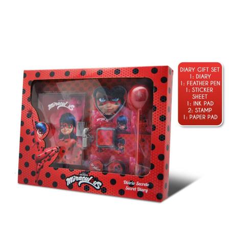 Miraculous Ladybug Diary & 7 Piece Stationery Set  £6.49