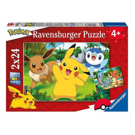 Pokemon 2 x 24pc Jigsaw Puzzles   £5.99