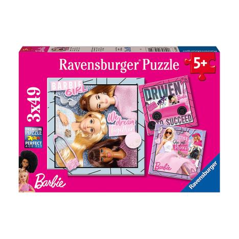 Barbie 3 x 49pc Jigsaw Puzzles  £6.99