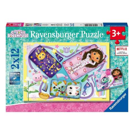 Gabby’s Dollhouse 2 x 12pc Jigsaw Puzzles  £4.99