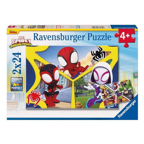 Spidey & His Amazing Friends 2 x 24pc Jigsaw Puzzles  £5.99