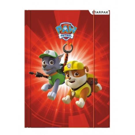 Paw Patrol Red A4 Folder with elastic band  £0.99