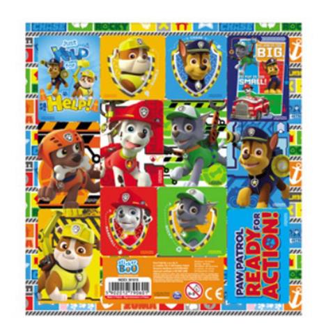 Paw Patrol Ready For Action Stickers Sheet   £0.25