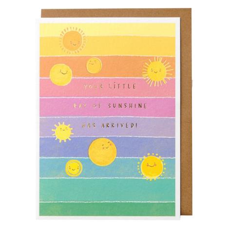 Little Ray of Sunshine New Baby Card   £2.50