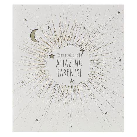 Starry Design Parents To Be Card   £2.00