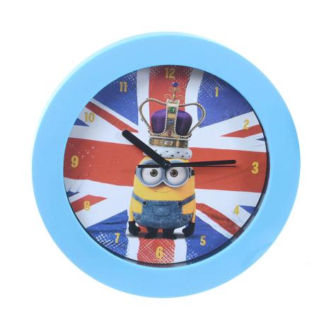 King Bob Minions Union Jack Wall Clock  £8.99