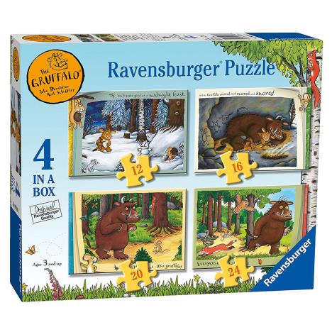 The Gruffalo 4 In A Box Jigsaw Puzzles  £6.99