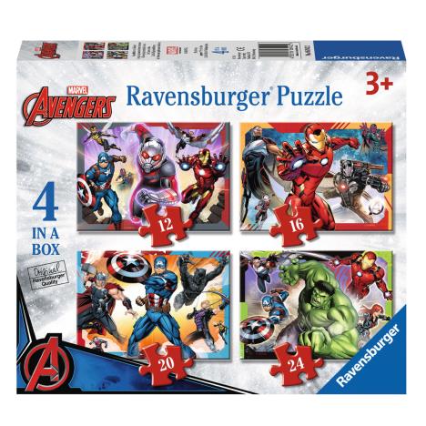 Avengers Assemble 4 in a Box Jigsaw Puzzles  £5.99