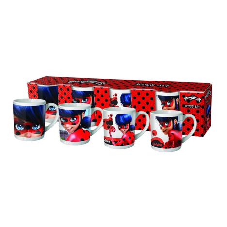 Miraculous Ladybug Mug Set Pack of 4  £8.99