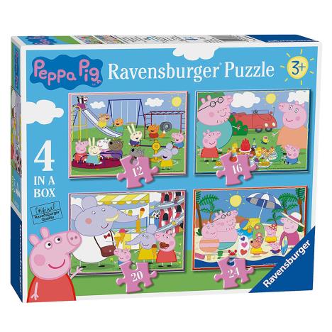 Peppa Pig 4 In A Box Jigsaw Puzzle  £5.99