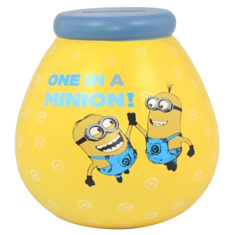 Minions Hand Decorated 1 In A minion Pot of Dreams Money Jar  £9.99
