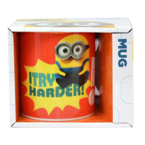 I Try Harder Minions Mug  £5.99