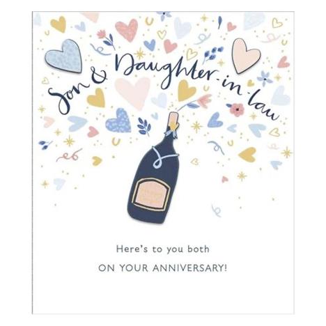 Son & Daughter in Law Anniversary Card   £3.20