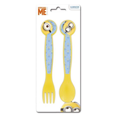 Minions Fork & Spoon Cutlery Set   £1.59
