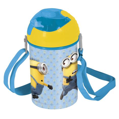 Minions Pop Up Lid Drinks Canteen With Carry Strap  £3.99