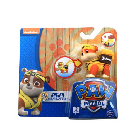 Paw Patrol Action Pack Pup Rubble Toy Figure  £12.99