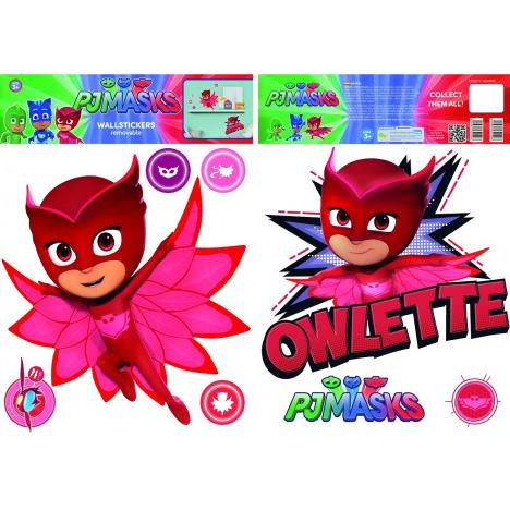 PJ Masks Owlette Wall Stickers (Pack of 2)  £11.49