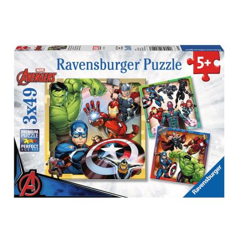 Avengers Assemble 3 x 49pc Jigsaw Puzzles  £6.99