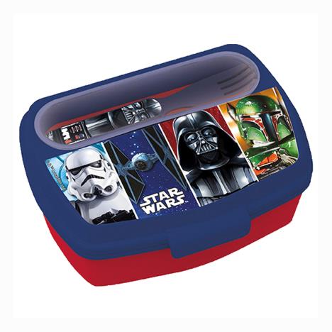 Star Wars Lunch Box With Cutlery  £3.99