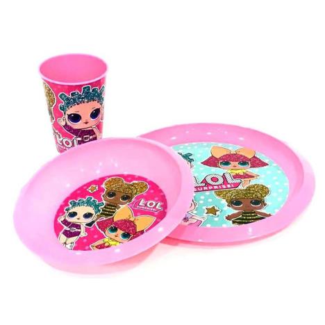 LOL Surprise 3 Piece Mealtime Set  £6.99